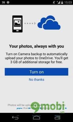 nang cap OneDrive 