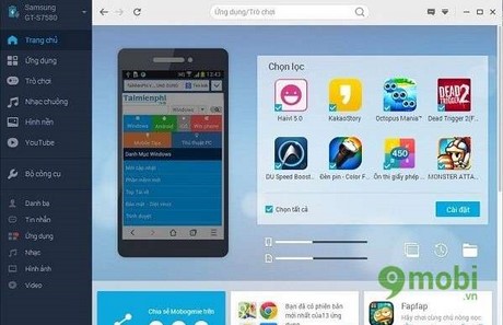 Root nhanh thiết bị Android với Mobogenie