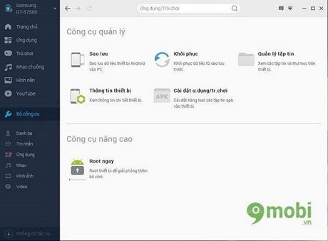 Hướng dẫn root nhanh thiết bị Android với Mobogenie