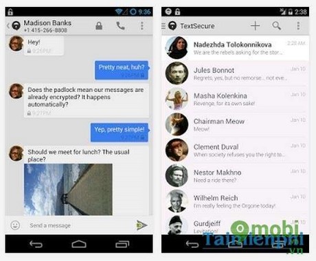 Top 5 ứng dụng nhắn tin cho Android