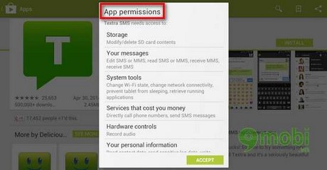 Đảm bảo tính an toàn khi cài đặt ứng dụng Android