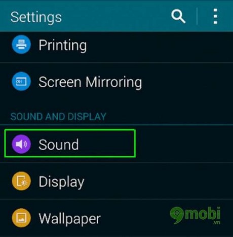 Samsung Galaxy S5 - Tắt âm thanh mặc định khó chịu