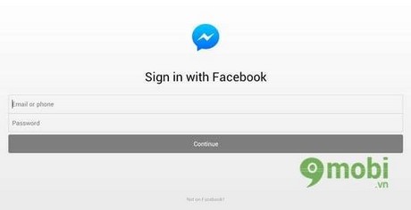Thoát tài khoản Facebook Messenger trên Android, Đăng xuất tài khoản Facebook Messenger