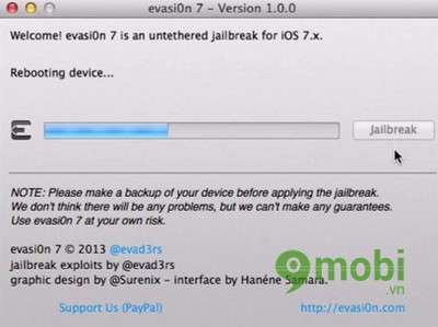 Hướng dẫn jailbreak iOS 7.0 đến 7.0.6 cho tất cả thiết bị iOS