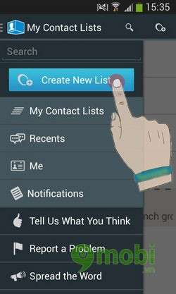 Chia sẻ danh sách liên lạc trên Android với ContactBox