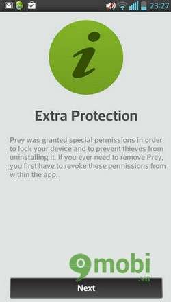 Phần mềm chống mất trộm điện thoại android - Prey Anti Theft