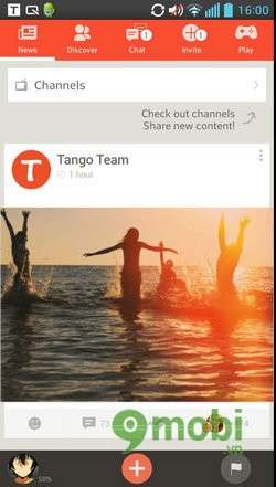 Tango–Lựa chọn hàng đầu cho gọi và nhắn tin trên Android, PC