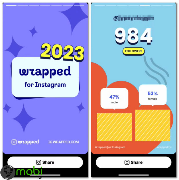 cach su dung wrapped for instagram 2023 tren iOS